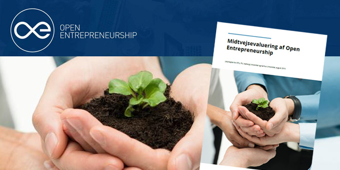 Banner showing evaluation report Open Entrepreneurship