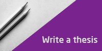 Write a thesis small banner
