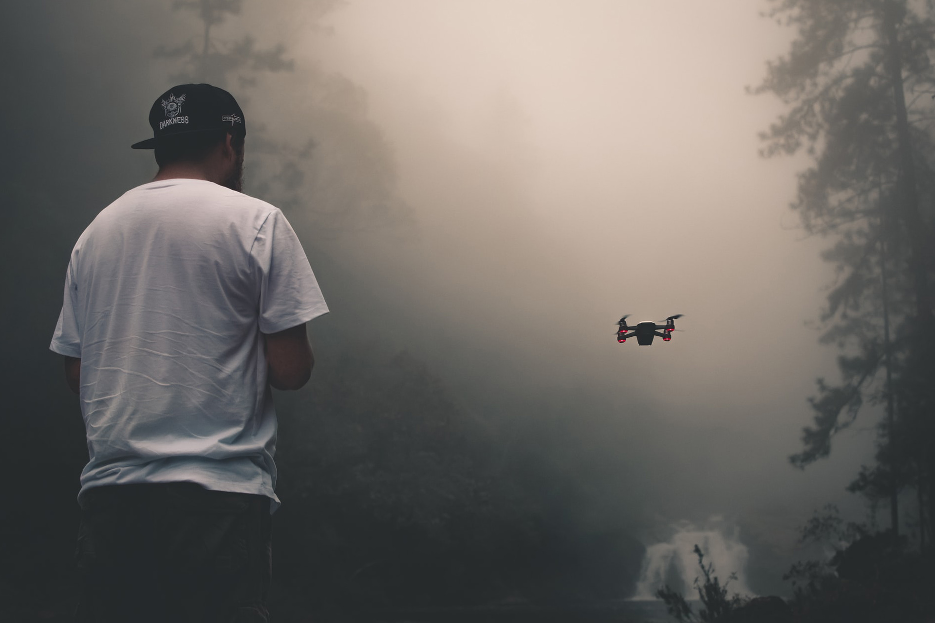 Person with drone