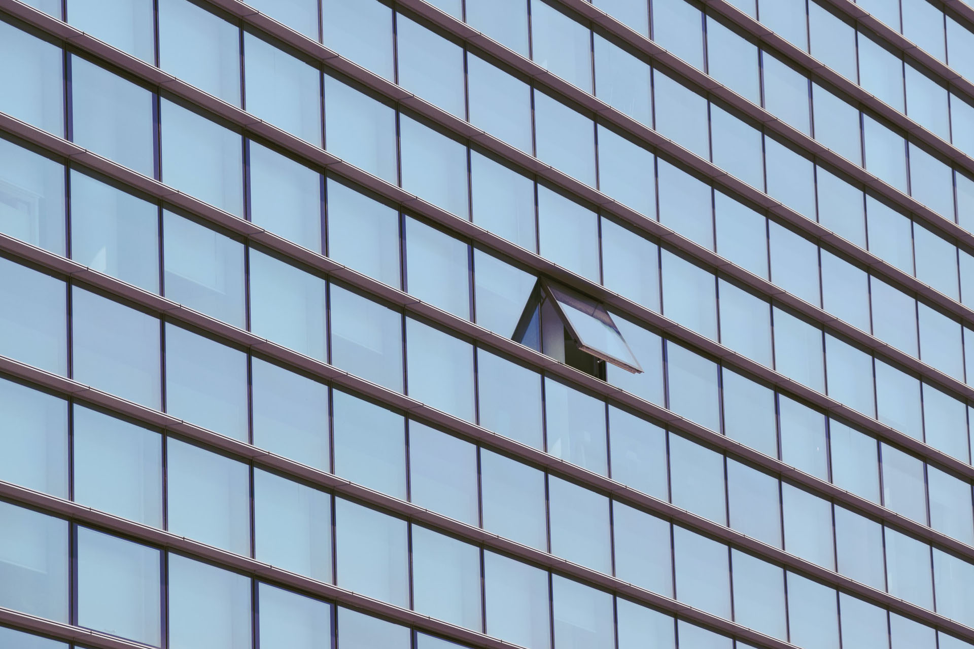 Open window